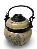 Antieke opiumpot - Chinees porselein, Ophalen of Verzenden