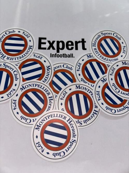 Montpellier logo sticker, Verzamelen, Sportartikelen en Voetbal, Nieuw, Poster, Plaatje of Sticker, Buitenlandse clubs, Ophalen of Verzenden