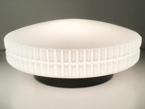 Vintage RZB Plafondlamp jaren 60, Huis en Inrichting, Lampen | Plafondlampen, Gebruikt, Glas, Kunststof, Metaal, Overige materialen