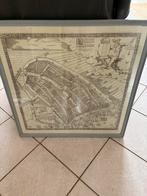 Oude kaart van Amsterdam - 1662, Antiek en Kunst, Ophalen