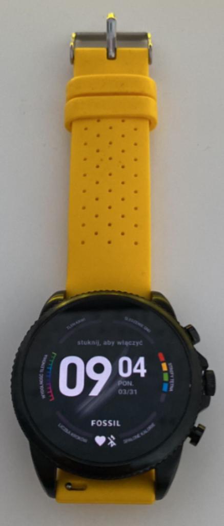 Fossil smartwatch Gen 6, Sieraden, Tassen en Uiterlijk, Smartwatches, Zo goed als nieuw, Android, Zwart, Afstand, GPS, Hartslag