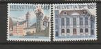 TSS Kavel 2320083 Zwitserland Europa gest minr 1128-1129, Ophalen, Gestempeld