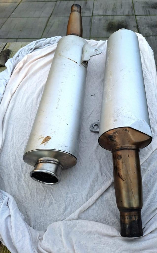 Ducati Monster Uitlaatdempers, Motoren, Onderdelen | Ducati, Ophalen of Verzenden, Gebruikt