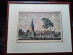 Antieke gravure Amsterdam, Ophalen of Verzenden