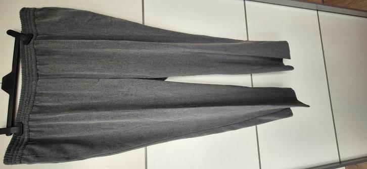 Broek, maat 50, Kleding | Dames, Broeken en Pantalons, Zo goed als nieuw, Maat 46/48 (XL) of groter, Grijs, Ophalen of Verzenden