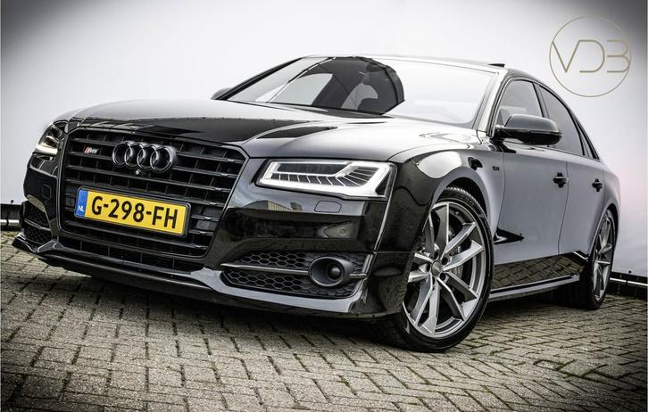 Audi A8 4.0 TFSI S8 Plus quattro Pro Line+ (bj 2016), Auto's, Audi, Bedrijf, Te koop, A8, 360° camera, 4x4, ABS, Achteruitrijcamera