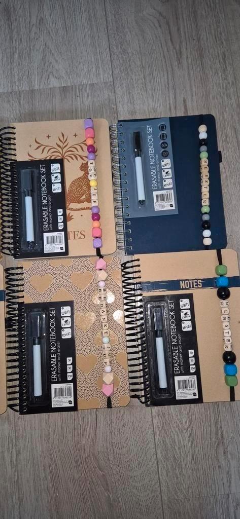 uitwisbare Notieboekje met whiteboard stift, Diversen, Schrijfwaren, Nieuw, Ophalen of Verzenden
