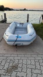 Rubberenboot 6 persoons met motor en toebehoren, Gebruikt, Benzine, Minder dan 70 pk, Overige materialen