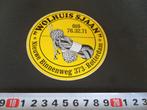 sticker rotterdam wolhuis sjaan nieuwe binnenweg 373, Ophalen, Zo goed als nieuw, Bedrijf of Vereniging