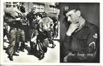Militair - Soldaat - Hoe lang nog ? - Leger-Retro- fotokaart, Verzamelen, Ansichtkaarten | Themakaarten, Ophalen of Verzenden