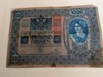 Oostenrijk 1902 1000 Kronen Bankbiljet, Ophalen of Verzenden