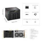 Asustor Lockerstor 8 Gen3 AS6808T, Nieuw, Contact@asustor.com, Ophalen of Verzenden, Asustor