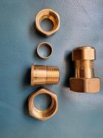 Koppeling 3/4x15 mm, Doe-het-zelf en Verbouw, Overige materialen, Minder dan 20 mm, Overige typen, Nieuw