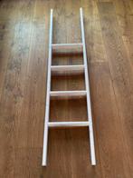 Flexa Basic Hoogslaper Trap whitewash, Ophalen, Gebruikt, Hoogslaper of Stapelbed, Minder dan 70 cm