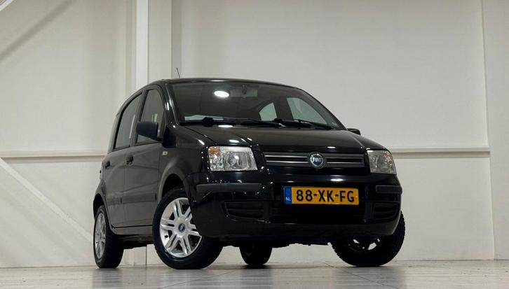 Fiat Panda 1.2 44KW 60PK 2007 Zwart, Auto's, Fiat, Particulier, Panda, Benzine, C, Hatchback, Handgeschakeld, Origineel Nederlands