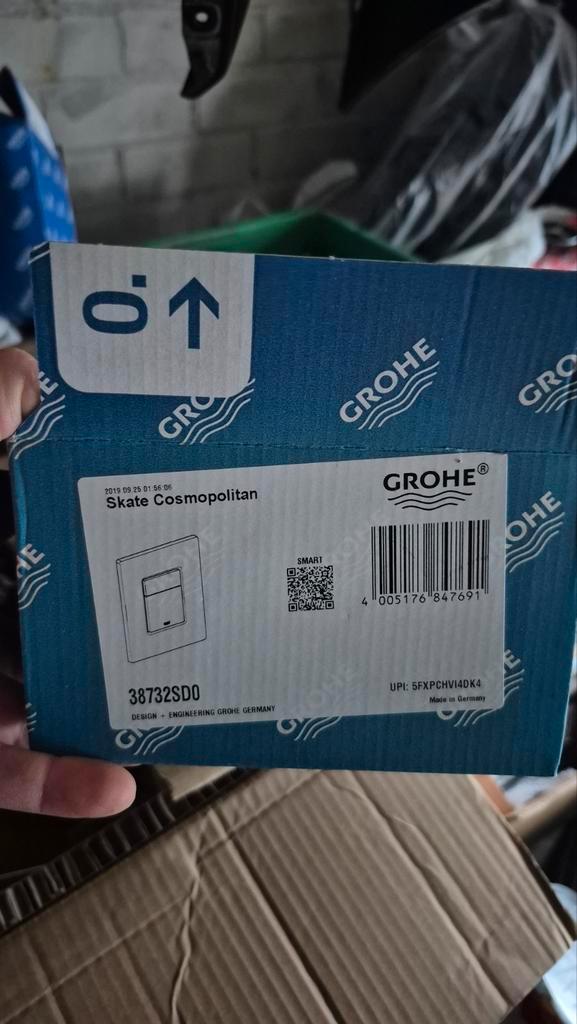 GROHE Skate Cosmopolitan - Nieuw in doos, Doe-het-zelf en Verbouw, Sanitair, Nieuw, Toilet, Chroom, Rvs, Ophalen of Verzenden