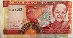 Gambia vijf dalasi error, Postzegels en Munten, Bankbiljetten | Afrika, Ophalen of Verzenden, Overige landen, Los biljet