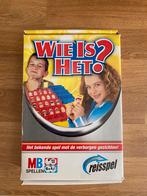 Wie is het? Familiespel, Een of twee spelers, Ophalen of Verzenden, Zo goed als nieuw, MB Spellen