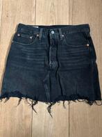 Spijkerrok maat 27 merk Levi’s, Zwart, Ophalen of Verzenden, Zo goed als nieuw, Maat 36 (S)