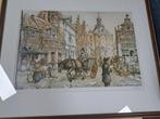 Litho Anton Pieck (kopie van origineel werk), Antiek en Kunst, Kunst | Litho's en Zeefdrukken, Ophalen