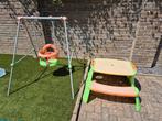 Smoby schommel en picknick tafel, Ophalen, Gebruikt, Schommel