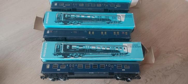 3 Märklin NS rtg'n artnr 2x4049+4048 in ovp, Hobby en Vrije tijd, Modeltreinen | H0, Zo goed als nieuw, Wagon, Wisselstroom, Märklin