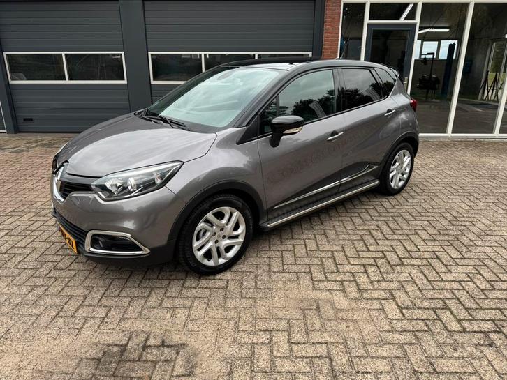 Renault Captur 0.9 TCE 2014 Grijs APK 12-2026|NAV|TREKHAAK, Auto's, Renault, Bedrijf, Captur, ABS, Airbags, Airconditioning, Bluetooth