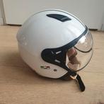 Helm Vito Moda glans wit, Fietsen en Brommers, Brommerhelmen, Ophalen of Verzenden, Zo goed als nieuw, Medium, Vito