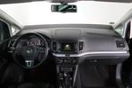 Volkswagen Sharan 1.4 TSI DSG, Highline, 7-Persoons, Leder/A, Auto's, Volkswagen, 4 cilinders, 150 pk, Blauw, 7 stoelen