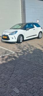Citroën DS3 1.2 VTI 2013 Wit, Auto's, Voorwielaandrijving, Euro 5, 40 €/maand, Zwart
