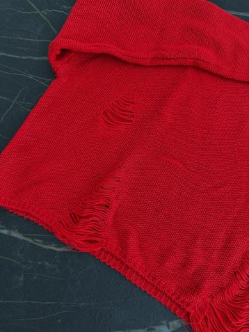 Oversized dames trui rood maat S beschikbaar voor biedingen