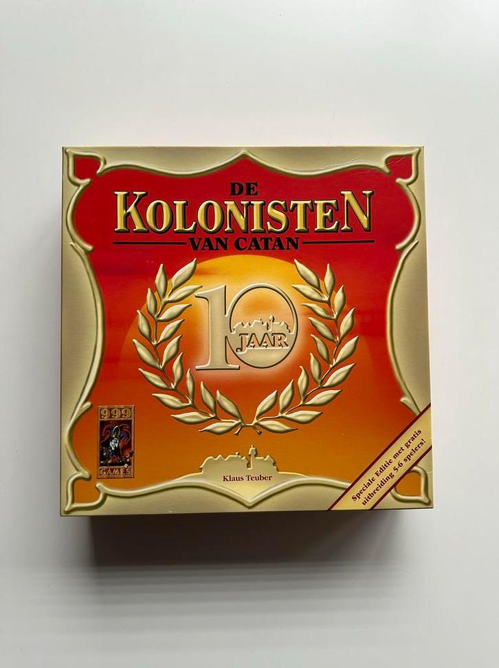 Kolonisten van Catan Jubileumeditie (ongebruikt), Hobby en Vrije tijd, Gezelschapsspellen | Bordspellen, Nieuw, Vijf spelers of meer