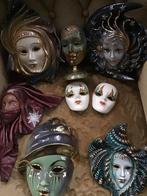 Diverse Stenen Maskers + Messing Masker, Ophalen