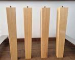 4-pack meubelpoten van massief hout, 30cm, Huis en Inrichting, Ophalen of Verzenden, Zo goed als nieuw