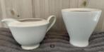 Melk en suikerstel; wit melkkannetje en suikerpot; Bavaria, Huis en Inrichting, Keuken | Servies, Overige typen, Ophalen of Verzenden