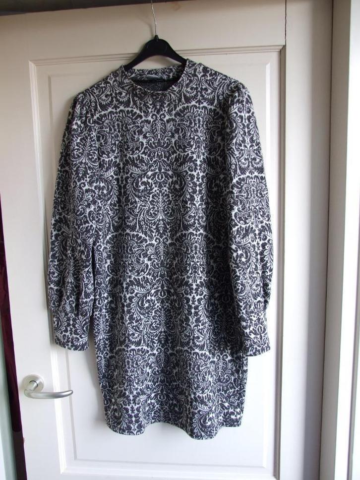 Cotton Club feestelijk jurkje met zilverdraad 40, Kleding | Dames, Jurken, Zo goed als nieuw, Maat 38/40 (M), Overige kleuren