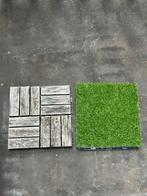 Ikea RUNNEN terrastegels (30x30cm) (24 stuks), Tuin en Terras, Ophalen, Gebruikt, Hout