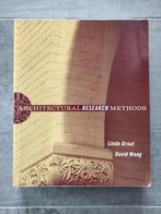 Architectural research methods - Groat & Wang, Ophalen of Verzenden