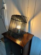 Zwarte Metalen Lamp, Ophalen of Verzenden, Gebruikt, Metaal, Minder dan 50 cm