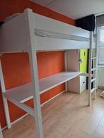 Hoogslaper met bureau, Eenpersoons, Ophalen of Verzenden, Zo goed als nieuw, 200 cm