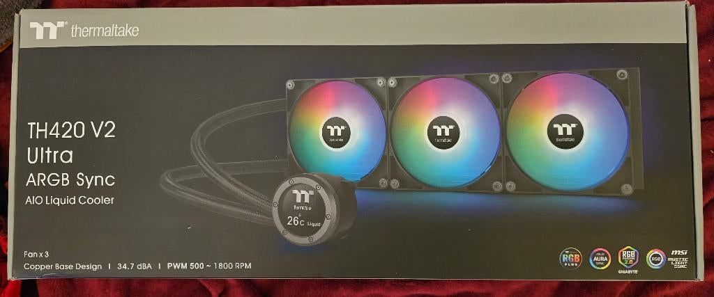 Thermaltake TH420 V2 Ultra ARGB, Ophalen of Verzenden, Zo goed als nieuw, Waterkoeling