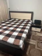 Mooie Tweepersoons Bed met Nachtkastje, Huis en Inrichting, Ophalen of Verzenden, Gebruikt, Tweepersoons