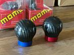 Momo pook schakelpook carbon rood blauw universeel