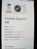 Airco inverter Toshiba 4,2 KW, Witgoed en Apparatuur, Airco's, Zo goed als nieuw, Ophalen