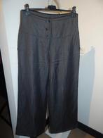 Sarah Pacini mooie broek wijde pijpen wol linnen mooie tint3