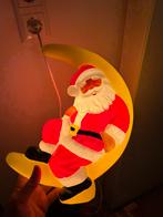 KERSTMAN OP MAAN 3D KUNSTSTOF, Diversen, Ophalen of Verzenden, Zo goed als nieuw
