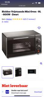 Mini oven zo goed als nieuw, Witgoed en Apparatuur, Ovens, Minder dan 45 cm, Zo goed als nieuw, Oven, Ophalen