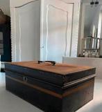 Mooie grote geldkist, Antiek en Kunst, Curiosa en Brocante, Ophalen of Verzenden