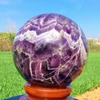 Amethyst Chevron Bol van 28 Kilo., Verzamelen, Mineralen en Fossielen, Ophalen of Verzenden