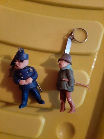Vintage Luvil Sleutelhangers - Spiegeltje & Bromsnor beschikbaar voor biedingen